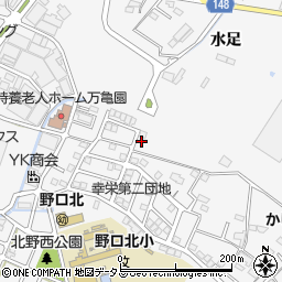 兵庫県加古川市野口町水足94-27周辺の地図