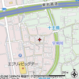 静岡県袋井市堀越1039周辺の地図