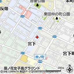 恒川歯科医院周辺の地図