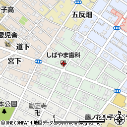 愛知県豊橋市池見町67周辺の地図