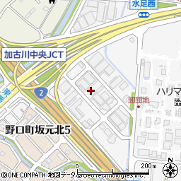 アクアクララ神戸周辺の地図