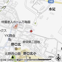 兵庫県加古川市野口町水足94-21周辺の地図