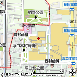 スタジオマリオ尼崎・つかしん店周辺の地図