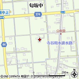 静岡県磐田市匂坂中860周辺の地図
