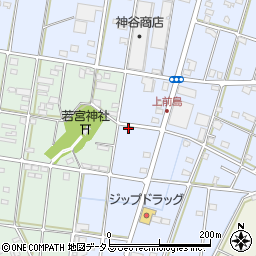 静岡県浜松市中央区大島町685周辺の地図