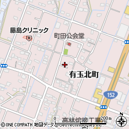 静岡県浜松市中央区有玉北町1873周辺の地図