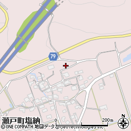 岡山県岡山市東区瀬戸町塩納406周辺の地図