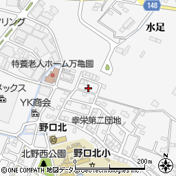 兵庫県加古川市野口町水足94-19周辺の地図