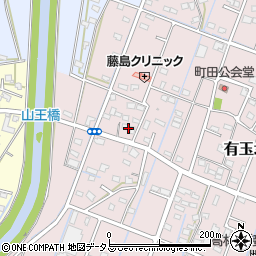 静岡県浜松市中央区有玉北町1983周辺の地図