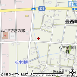 静岡県浜松市中央区豊西町1923周辺の地図