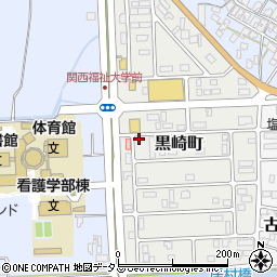 兵庫県赤穂市黒崎町133-3周辺の地図
