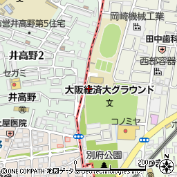 井田周辺の地図