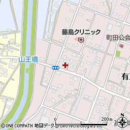 静岡県浜松市中央区有玉北町1979周辺の地図