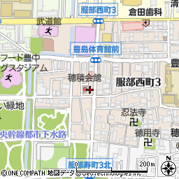 ＥＮＥＯＳ服部ＳＳ周辺の地図