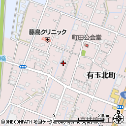 静岡県浜松市中央区有玉北町1955周辺の地図