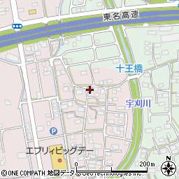 静岡県袋井市堀越1038周辺の地図