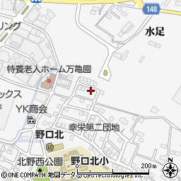 兵庫県加古川市野口町水足94-13周辺の地図