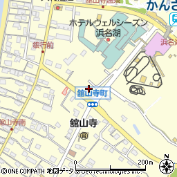 浜松西警察署舘山寺町交番周辺の地図