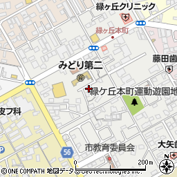 三重県伊賀市緑ケ丘本町1690-8周辺の地図