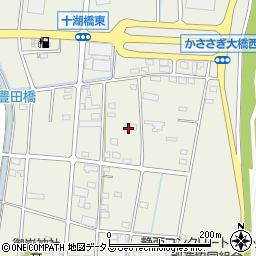 静岡県浜松市中央区豊西町544周辺の地図