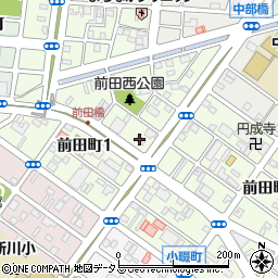 ドミノ・ピザ　豊橋前田町店周辺の地図