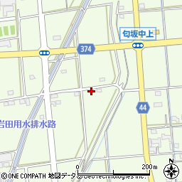 静岡県磐田市匂坂中1477周辺の地図