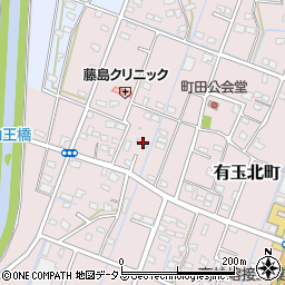 静岡県浜松市中央区有玉北町1954周辺の地図