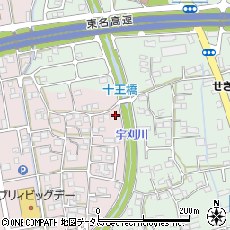 静岡県袋井市堀越1015-2周辺の地図
