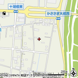 静岡県浜松市中央区豊西町596周辺の地図