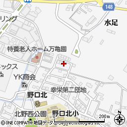 兵庫県加古川市野口町水足94-14周辺の地図