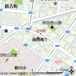 ファミリーマート豊橋前田町１丁目店周辺の地図