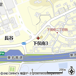 静岡県掛川市下俣南3丁目1周辺の地図