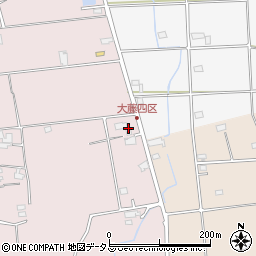 静岡県磐田市大久保888-16周辺の地図