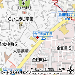 くら寿司守口店周辺の地図