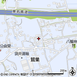 静岡県袋井市鷲巣570周辺の地図
