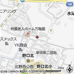 兵庫県加古川市野口町水足94-37周辺の地図