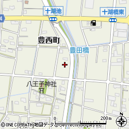 静岡県浜松市中央区豊西町1952周辺の地図