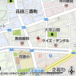 〒441-8014 愛知県豊橋市花田二番町の地図