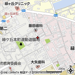 三重県伊賀市緑ケ丘本町1512周辺の地図