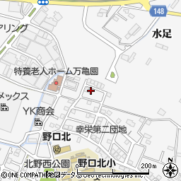 兵庫県加古川市野口町水足94-15周辺の地図