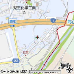 静岡県袋井市国本185周辺の地図