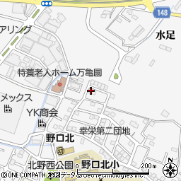 兵庫県加古川市野口町水足94-16周辺の地図