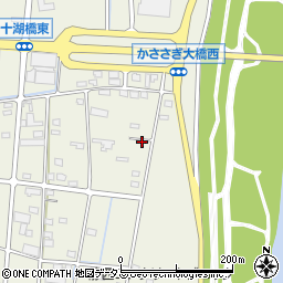 静岡県浜松市中央区豊西町591周辺の地図