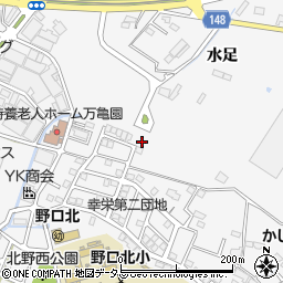 兵庫県加古川市野口町水足94-6周辺の地図