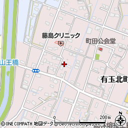 静岡県浜松市中央区有玉北町1953周辺の地図