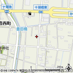 静岡県浜松市中央区豊西町491周辺の地図