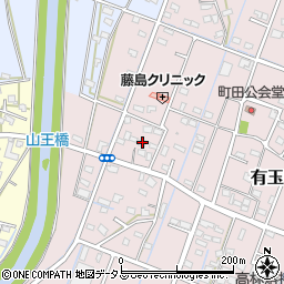 静岡県浜松市中央区有玉北町1985周辺の地図