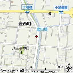 静岡県浜松市中央区豊西町478周辺の地図