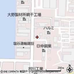 平田板金工業株式会社周辺の地図