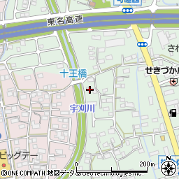 静岡県袋井市久能1838周辺の地図